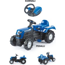 Feyza Design Pedallı Kornalı Traktör Oyuncağı, Iç ve Dış Mekan Için Uygun, 3+ Yaş