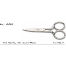 Dorasan Europe Kalın Nakış Makası Süper Kalite No:4 10,16 cm