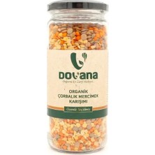 Organik Çorbalık Mercimek Karışımı ( Sarı Yeşil Kırmızı Mercimek) 400 gr