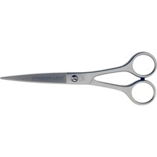 Eco Port M-535 Metal Saplı Düz Saç Makası No: 6,5 Inç / 16,51 cm - Paslanmaz Çelik