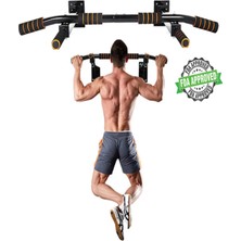 PremiumPort Sağlam Duvar Barfiksi, Montajlı ve Çok Fonksiyonlu Fitness Aleti