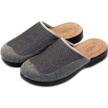 Akınalbella Konforlu Füme Ev Terliği