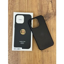 Ceptex Iphone 15 Pro Uyumlu Animasyonlu Magsafe Özellikli Deri Kılıf Içi Kadife