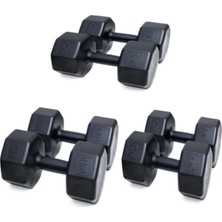 PremiumPort Çiftli Spor Dambıl Seti 6, 8 ve 10 kg ile Evde Antrenman Keyfi
