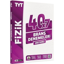 Anla Kazan Yayınları Vip Fizik Yks Tyt Fizik 40X7 Deneme Çözümlü - Kemal Coşkun Vip Fizik Yayınları