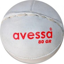 PremiumPort Beyaz 80 gr Atletizm Fırlatma Topu, Kulüpler ve Okullar Için Ideal