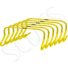 PremiumPort 30 cm Sarı Zıplama Engelli Tek Parça, 6'lı Set