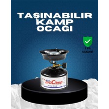 Net Damla Kamp Ocağı Seti Taşınabilir Tüp ve Denge Aparatlı - Lisinya