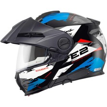 Schuberth E2 Çene Açılır Motosiklet Kaskı Trail Blue