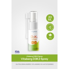 Vitaberg Vitamin D3 K2 Sprey | Günlük Kemik ve Bağışıklık Desteği