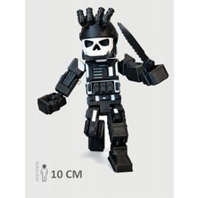 Minecraft Call Of Duty Tactical Ghost Operative Simon Riley Hareketli Eklemli Figür