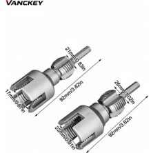 Vanckey 2’ Li Set Iç Dış Plastik Boru Diş Açma Seti 1/2 ve 3/4 Inç Borularla Uyumlu