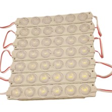 Powerr Led Aydınlatma 20 Adet 12 Volt 6 Watt 6 Lensli Beyaz 3030 Smd LED Modül IP65