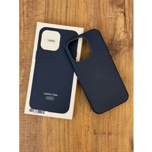Ceptex Iphone 15 Pro Uyumlu Animasyonlu Magsafe Özellikli Deri Kılıf Içi Kadife