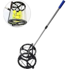 PremiumPort Pratik Tenis Topu Toplama Aleti 50 Adet Kapasiteli Top Sepeti