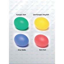 PremiumPort El Çalıştırma Egzersiz Topu Seti, Güçlendirme ve Fizik Tedavi Için 4'lü