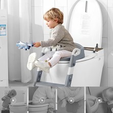 URZ Merdivenli Çocuk Klozet Tuvalet Eğitimi Aparatı