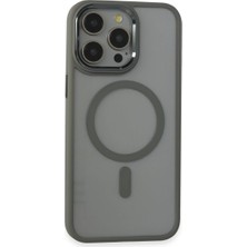 Eco Port Iphone 15 Pro Max Kılıf Room Magneticsafe Silikon - Gri