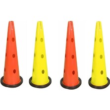 PremiumPort Delikli Antrenman Hunisi 40 Cm, 4'lü Set, Çok Amaçlı Kullanım