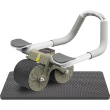 PremiumPort Ab Roller Diz Matlı Otomatik Geri Tepme Karın Çalışma Aleti