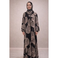 Tesettür Elbise, Pamuklu, Yumuşak Kumaştan