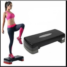 PremiumPort Step Tahtası 2 Kademe, Spor ve Fitness Için, Pilates ve Fizik Tedavi Destekli