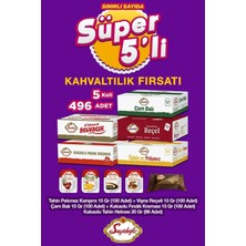 Seyidoğlu Kahvaltı Seti – Çam Balı, Kakaolu Fındık Kreması, Vişne Reçeli, Tahin Helva ve Tahin Pekmez Karışımı