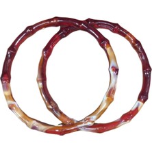 Zaya Home Çanta Sapı Yuvarlak Ince Kahverengi 12 cm