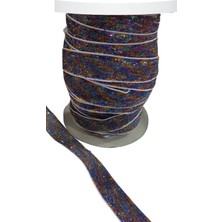 Zaya Home Kadife Kurdele Simli 1,5 cm Karışık Renk 1 Metre