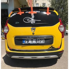 Dacia Lodgy Parlak Siyah Boyalı Spoiler