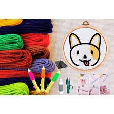 Zaya Home Punch Seti Nakış Seti Kasnaklı Kendin Yap Seti Seri 58