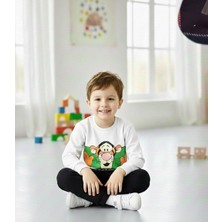Liliboom Kids Sevimli Tıger Baskılı Bebek Eşofman Takımı