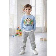 Liliboom Kids Sevimli Tıger Baskılı Bebek Eşofman Takımı