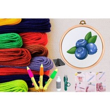 Zaya Home Punch Seti Nakış Seti Kasnaklı Kendin Yap Seti Seri 148