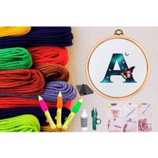 Zaya Home Punch Seti Nakış Seti Kasnaklı Kendin Yap Seti Seri 34