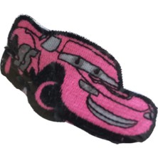 Zaya Home Aplike Ütü Ile Yapışan Araba Pembe 95 Yazılı Arma 3x3 cm