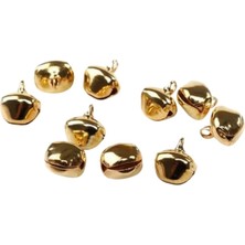 Zaya Home Amigurimi Mini Çan Altın Renk Çan 5'li