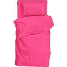 Zaya Home 3 Parça Pembe Tek Kişilik Nevresim Takımı