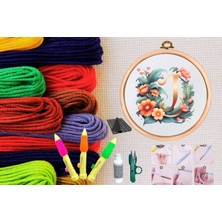 Zaya Home Punch Seti Nakış Seti Kasnaklı Kendin Yap Seti Seri 73