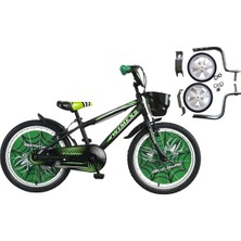 Feyza Design Çocuk Bisikleti 20 Jant Siyah-Yeşil, Denge ve Eğlence Için Mükemmel Seçim