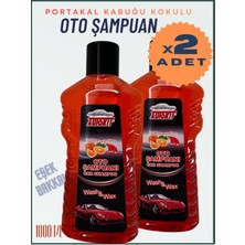 Autokit Portakal Kokulu 2 Adet Oto Yıkama Şampuanı 1000 ml X2 Adet