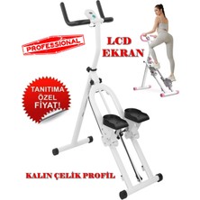PremiumPort Katlanabilir Dikey Tırmanma ve Kondisyon Bisikleti, Sağlıklı Spor Aleti