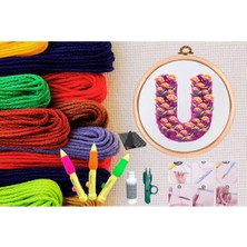 Zaya Home Punch Seti Nakış Seti Kasnaklı Kendin Yap Seti Seri 92