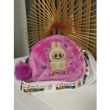 Elaa Aksesuar Labubu Desenli Omuz Askılı Çocuk Çantası