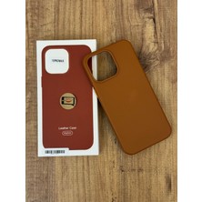 Ceptex Iphone 15 Pro Max Uyumlu Animasyonlu Magsafe Özellikli Deri Kılıf Içi Kadife