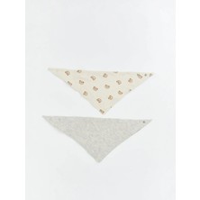 LC Waikiki Baskılı Erkek Bebek Mama Önlüğü 2 Li  (S6)