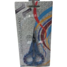 Zaya Home Nakış Makası Dekoratif Mavi YBL-403 Model 16