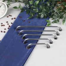 Red Level Defne Antik Gümüş Metal 160 mm Kulp Modelleri Mutfak Dolap Kulpu Çekmece Mobilya Kulbu