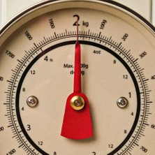 Meturas Gümüş Kaseli Mutfak Terazisi | Metal Gövde, Mekanik Kontrol, Paslanmaz Kase Retro Tartı