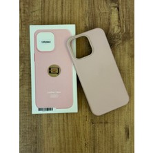 Ceptex Iphone 15 Pro Max Uyumlu Animasyonlu Magsafe Özellikli Deri Kılıf Içi Kadife